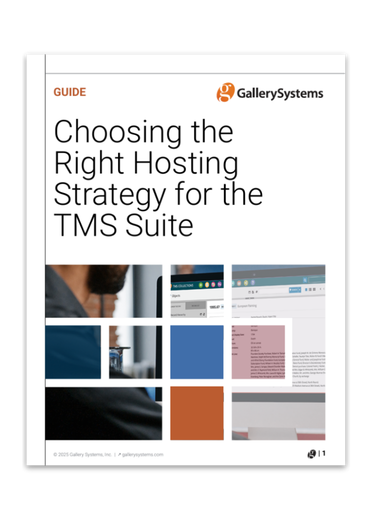 Choosing the Right Hosting Strategy for the TMS Suite Choosing the Right Hosting Strategy for the TMS Suite